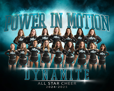 2024 Cheer team photo
