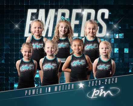2026 Embers cheer team photo